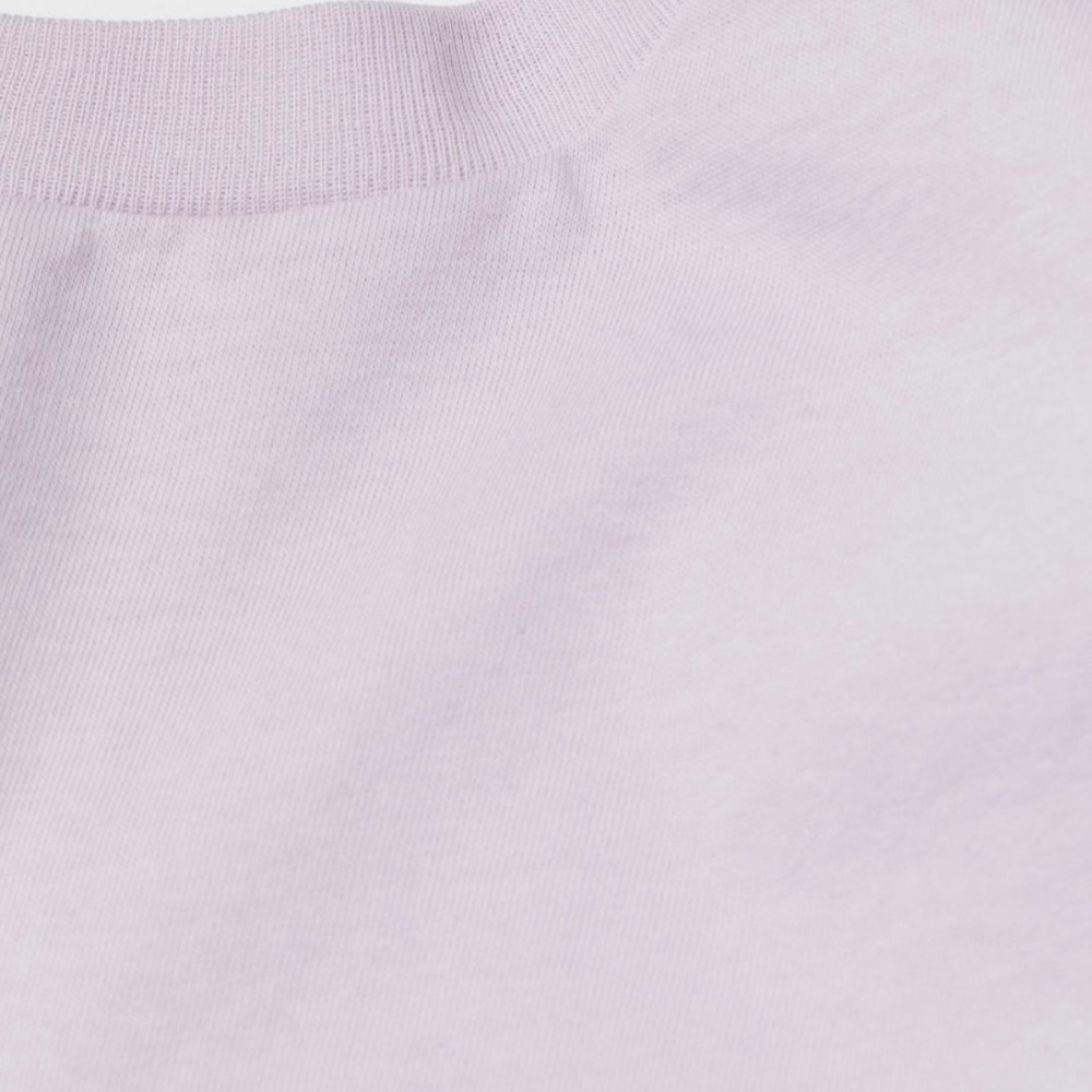 Women's H&M Light Purple Oversized T-Shirt Size L - Picture 2 of 4